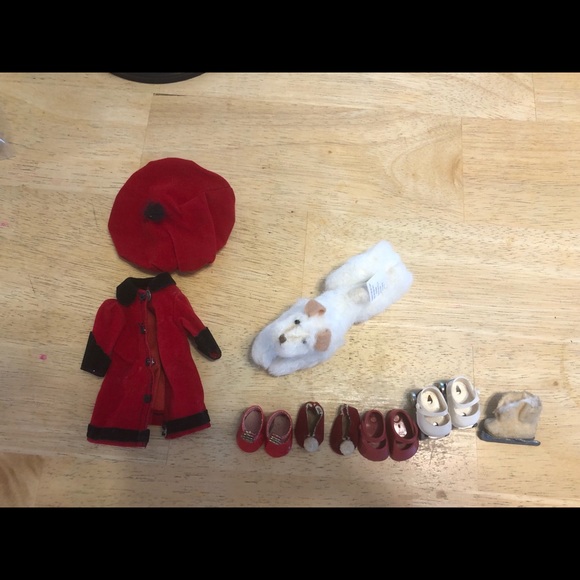 Ginny Doll Clothes, Dog, Shoes, Roller Skates Accessories Lot - Picture 16 of 16